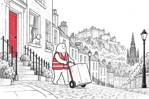 A Homie moving home in Edinburgh
