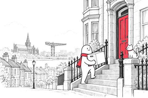 A Homie moving home in Glasgow